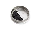 BACHMANN LOOP ROUND Passe-câbles, rond, argent