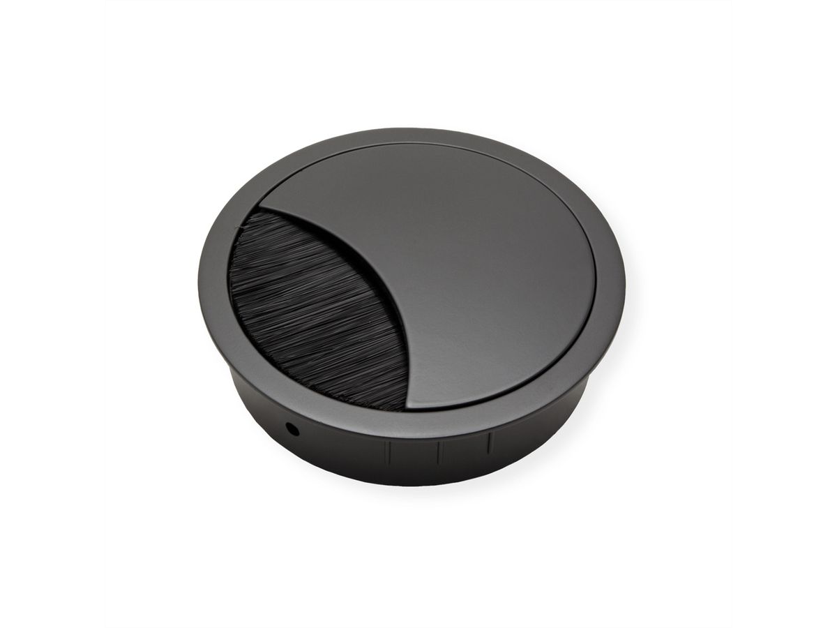 BACHMANN LOOP ROUND Passe-câbles, noir