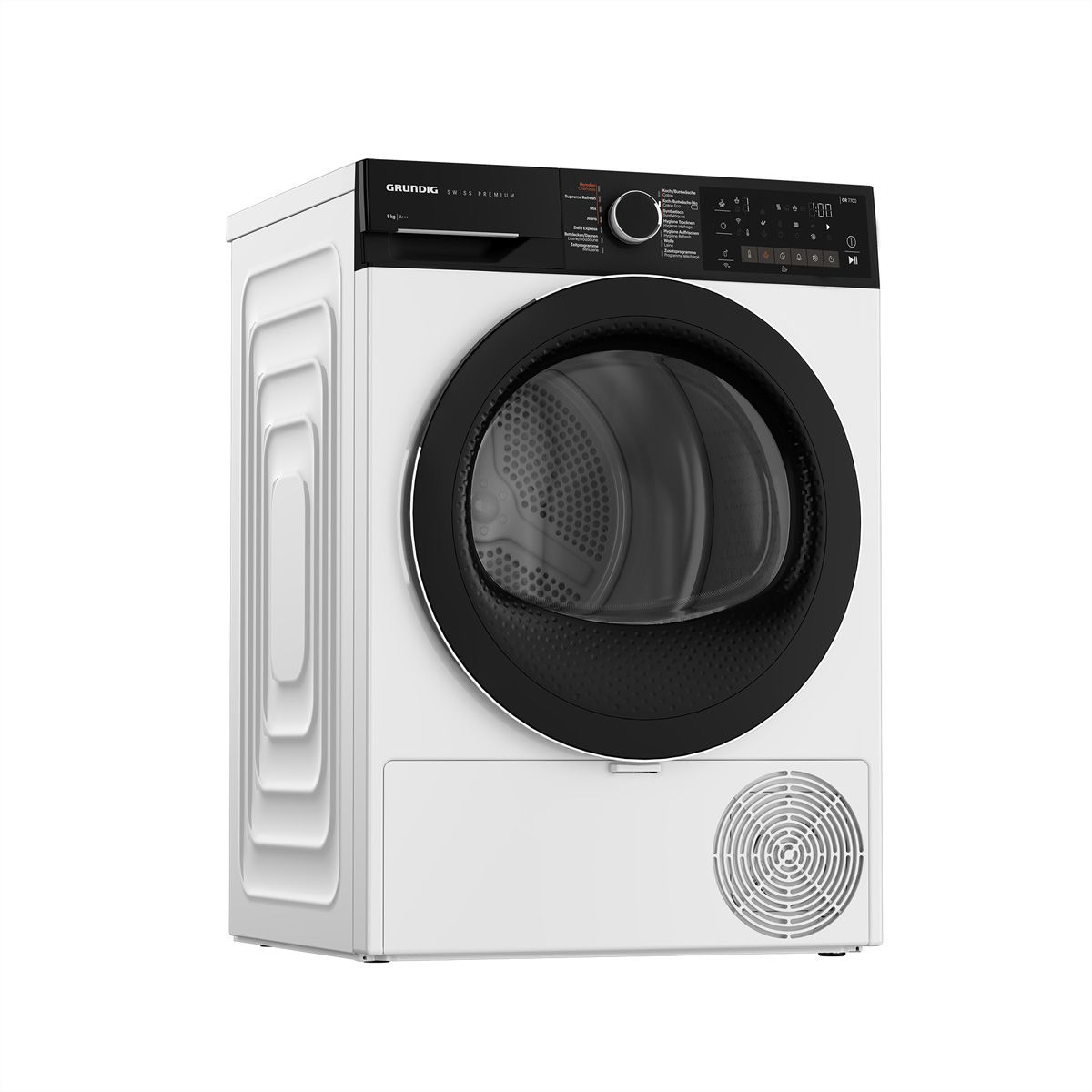 Grundig Wäschetrockner GTR5100, 8kg, A+++, weiss