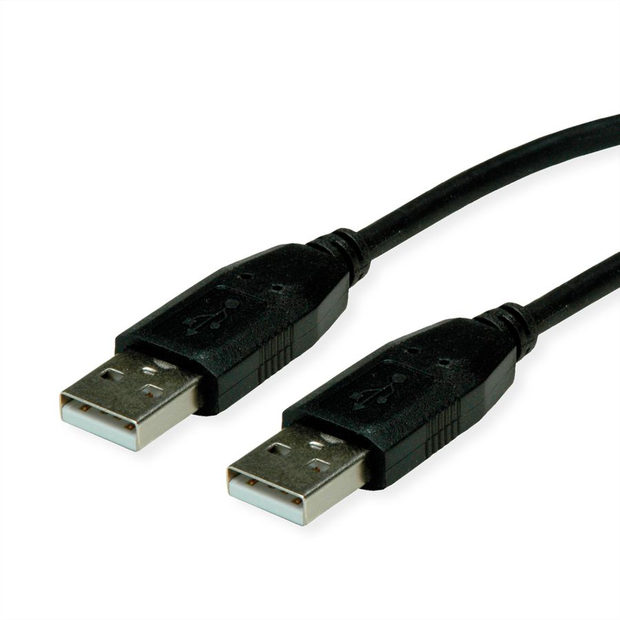 BACHMANN Câble USB 2.0 Type A-A, noir, 1 m