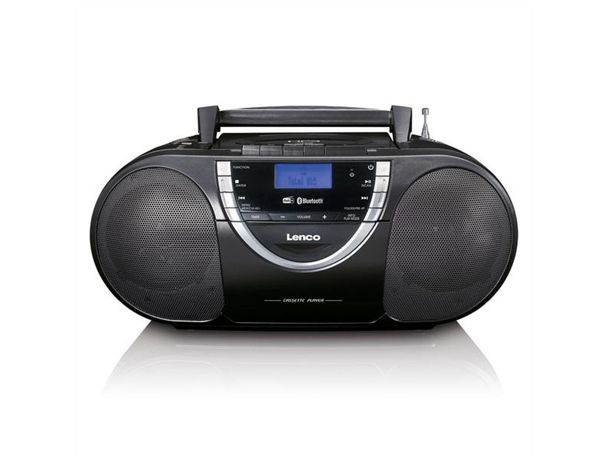 **Retoure**Lenco DAB+-Radio/Boombox SCD-6900, Kassette, CD/MP3-Player, FM, DAB+, black