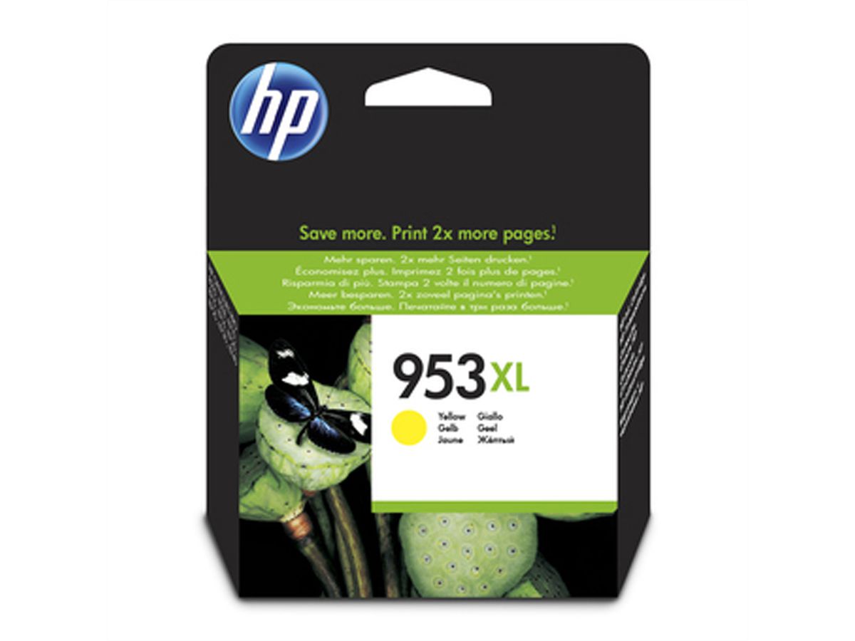 F6U18AE, Nr. 953XL, Cartouche, jaune pour HP-OfficeJet Pro 8210 / 8218