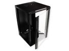 VALUE Wandgehäuse 18 HE (HxBxT) 901x570x600mm, Bausatz, schwarz