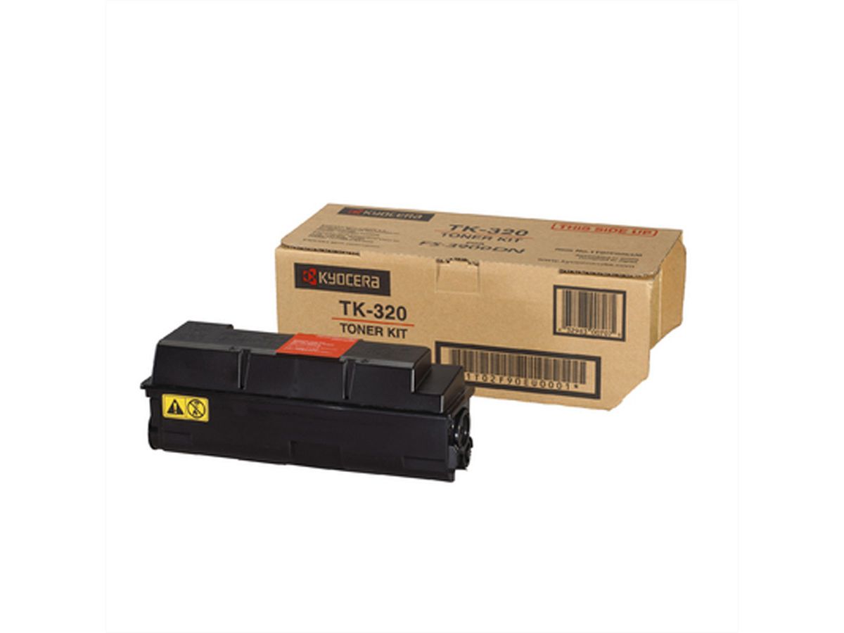 TK-320, KYOCERA Toner, schwarz für ca. 15.000S., Kyocera Mita FS-3900DN/4000DN