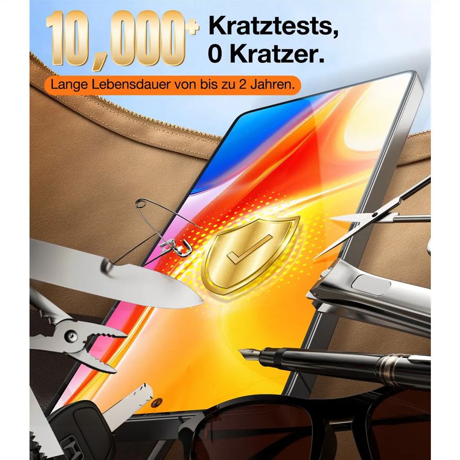 Torras Install Master Displayschutz, Galaxy S25 Ultra, MagSafe, transparent