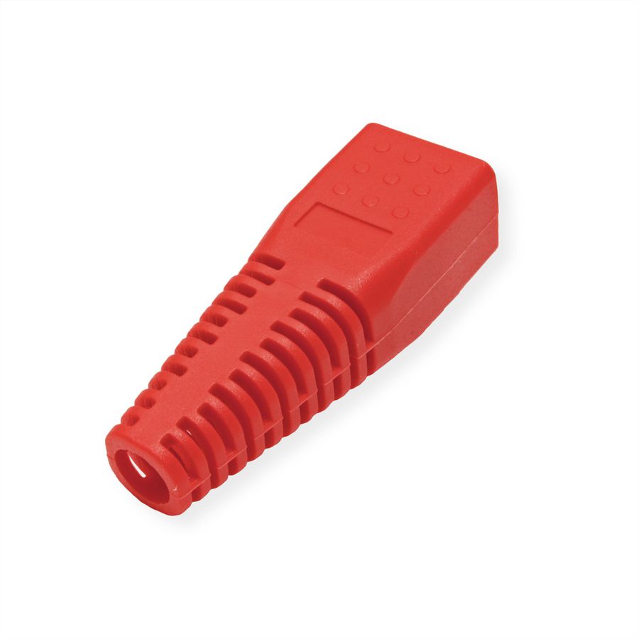 ROLINE Embout anti-pliage, pour RJ-45, 10 pièces, rouge