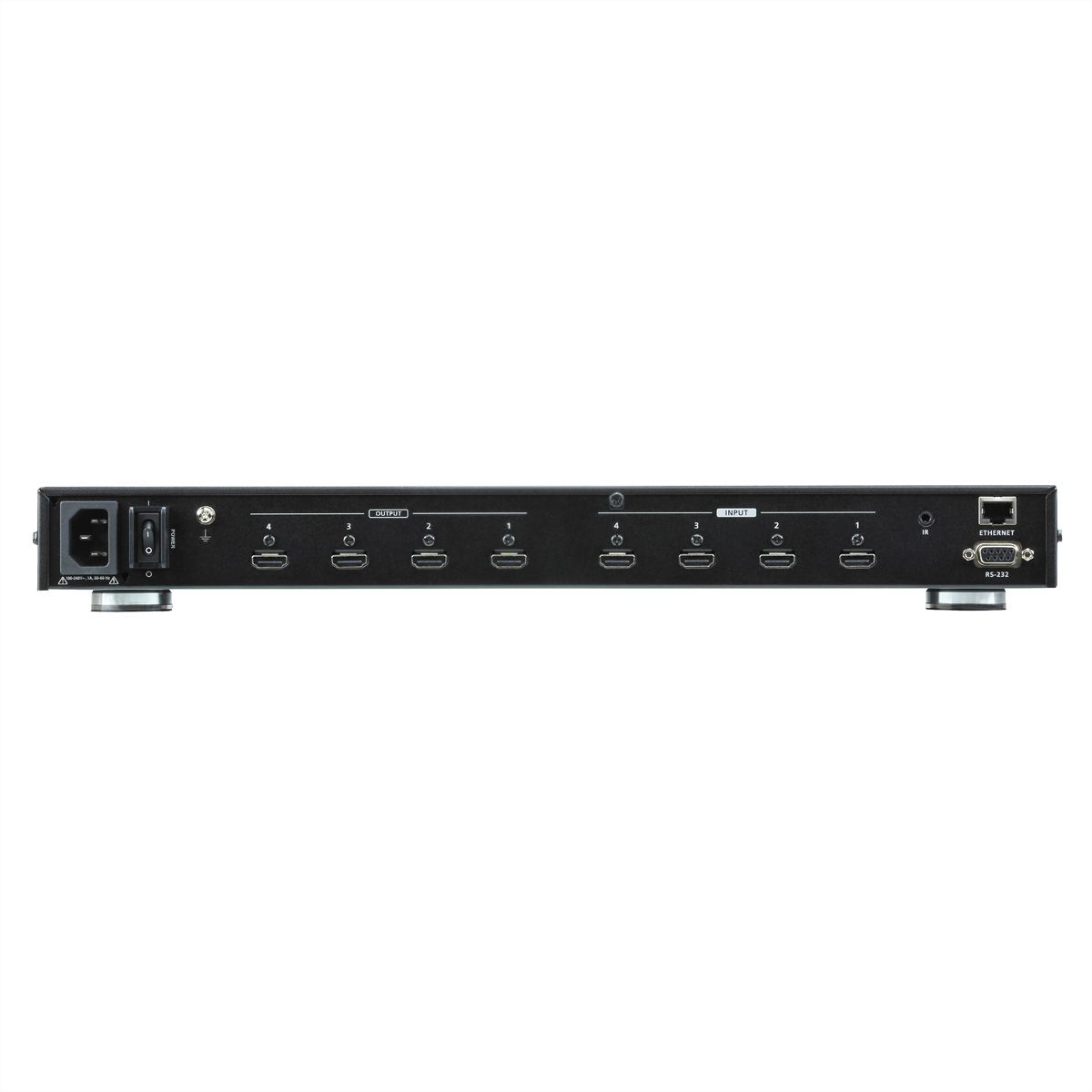 ATEN VM0404HB 4 x 4 True 4K HDMI Audio/Video Matrix Switch