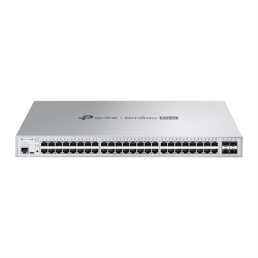 TP-Link Campus Switch S5500-48GP4XF , 48x1G PoE L2+ 4xSFP+ Switch