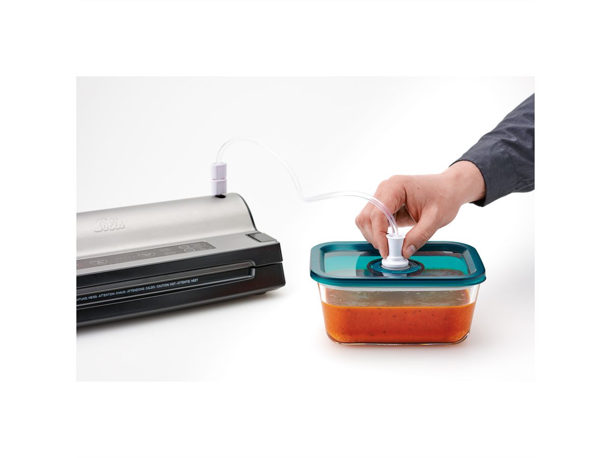 Solis Glas Vakuumiercontainer 1300ml