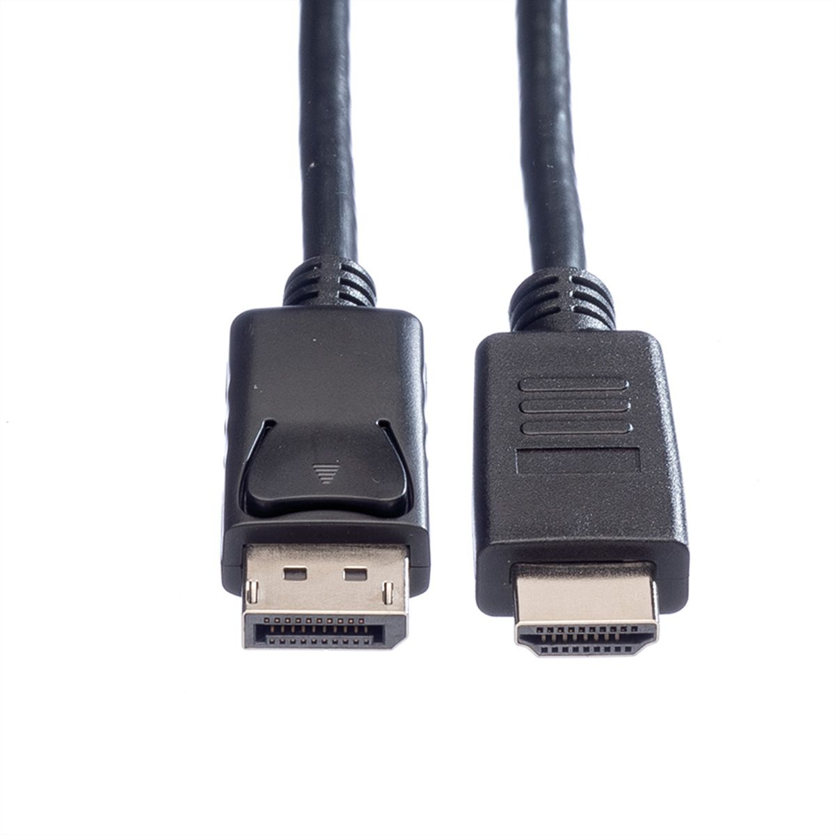 ROLINE GREEN DisplayPort Kabel DP - HDTV, ST/ST, schwarz, 1 m