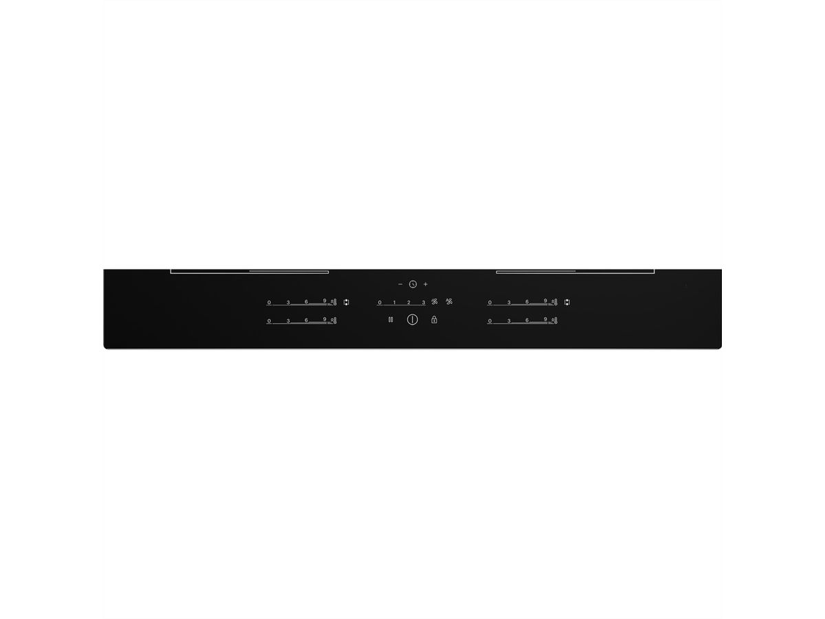 Grundig Induktionskochfeld GIEH 834480 P, 80cm, 4 Zonen, integrierter Dampfabzug