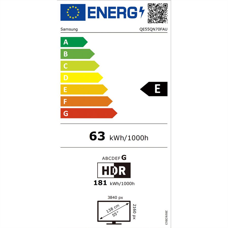 Samsung TV 55" QN70F Series