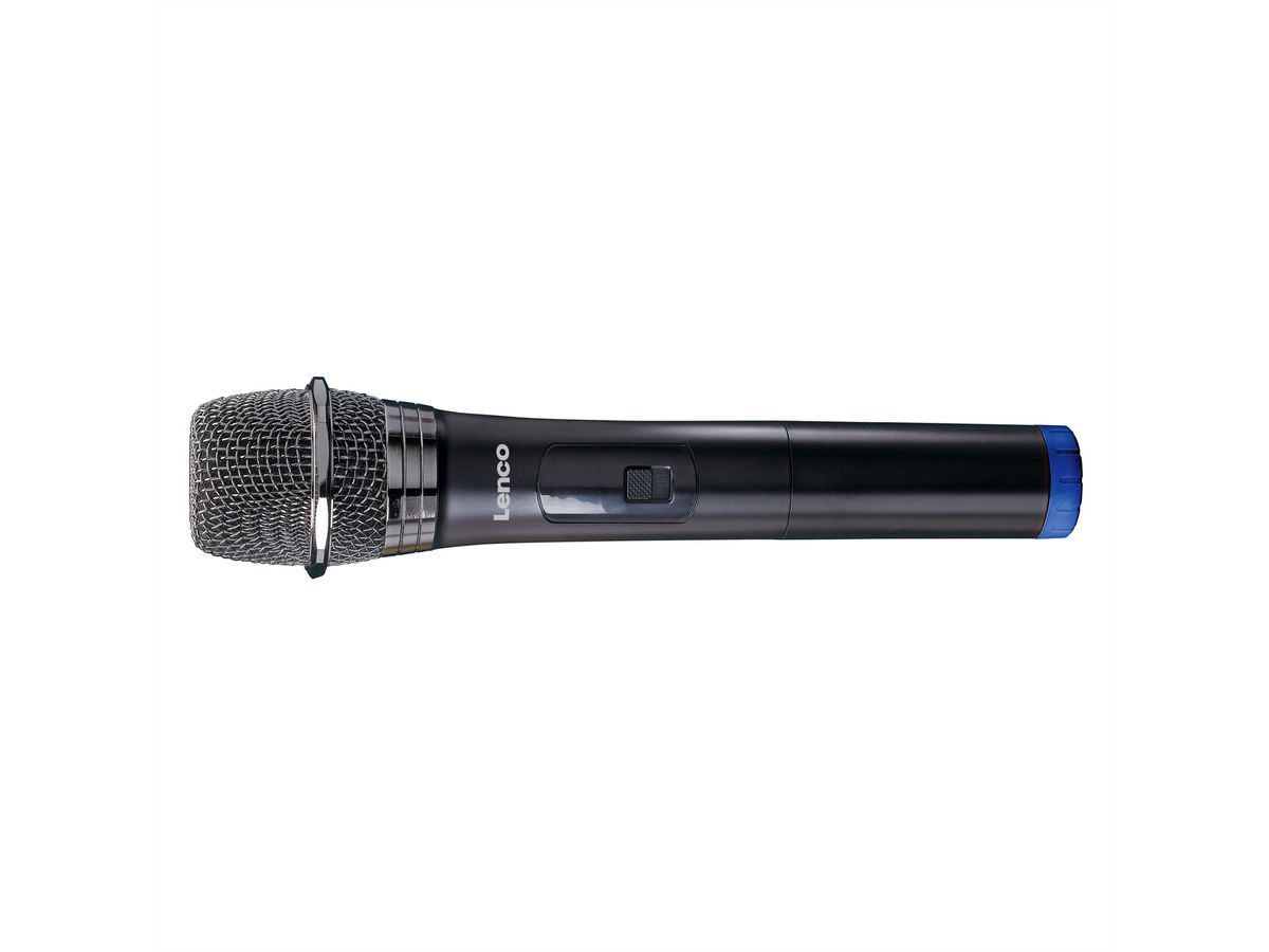 Lenco 2x Wireless Mikrofon MCW-020BK