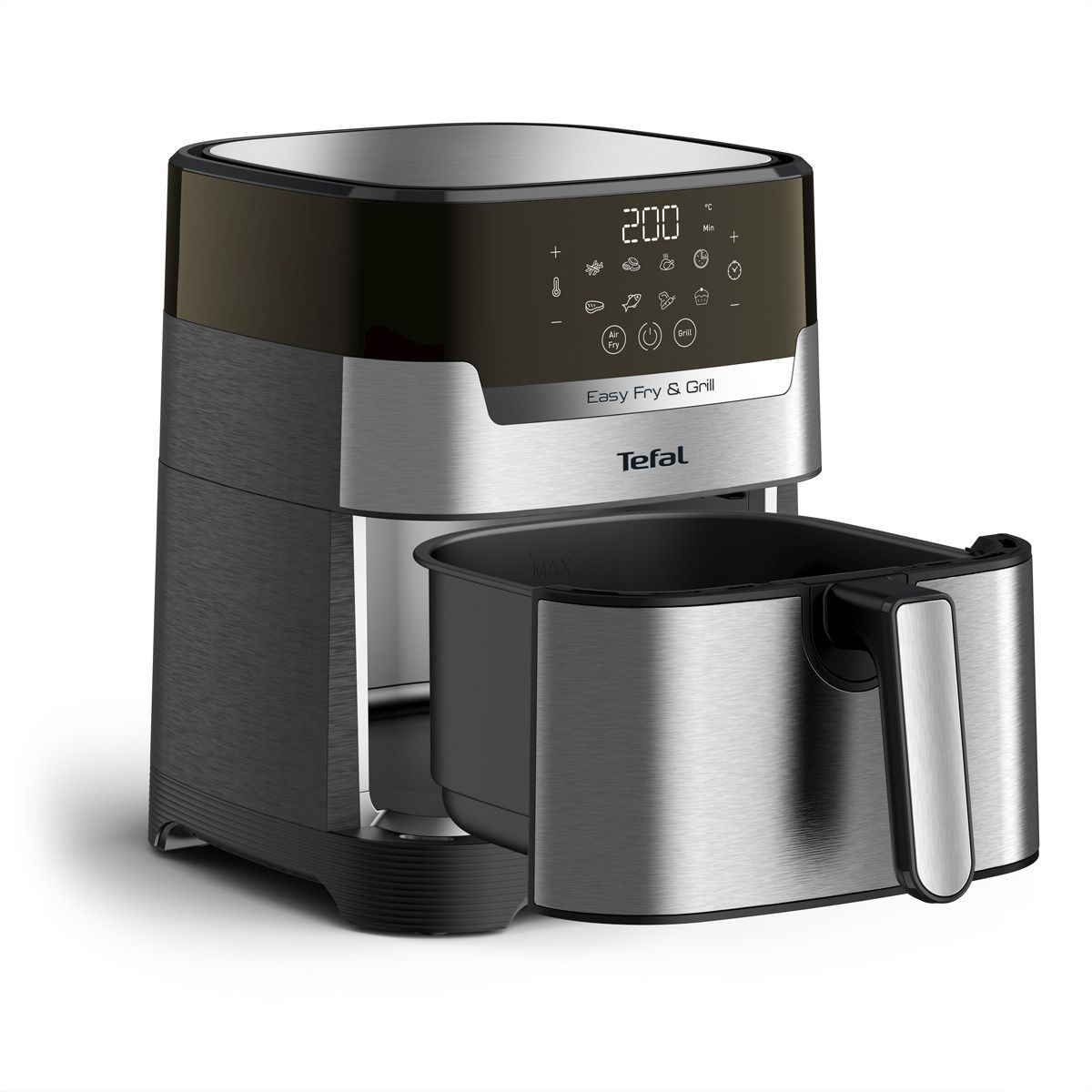 Tefal Heissluftfritteuse EY505D15, Easy Fry & Grill Precision+
