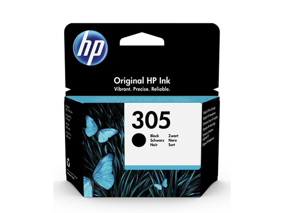 HP 3YM61AE, Nr. 305, Cartouche, noire, pour DeskJet 1200