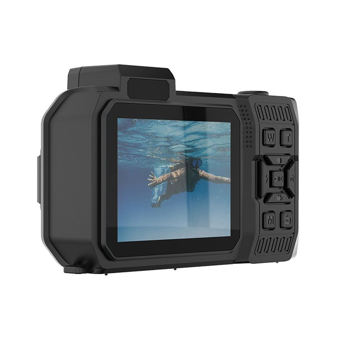 Agfa WP9500 Compact Digital Camera, Black, Waterproof