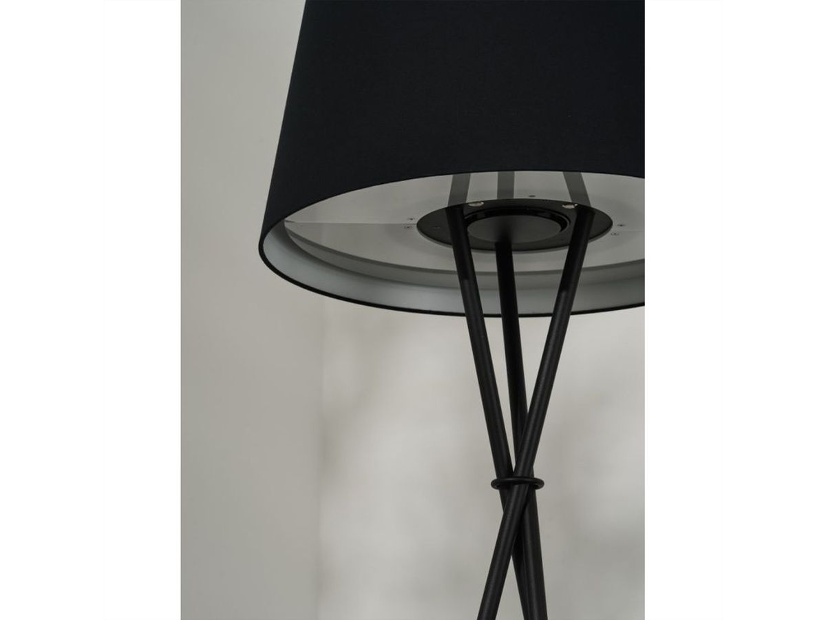 Ozonos Stehleuchte Hailey schwarz inkl. Ozonos AC-1 PLUS, Schwarz