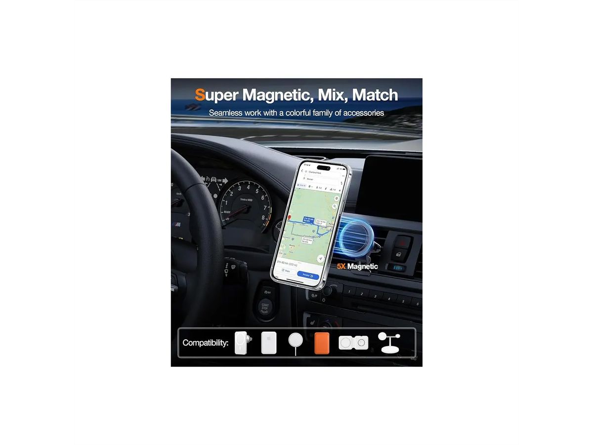 Torras UPRO Ostand Pro Schutzhülle, iPhone 13 Pro, MagSafe, transparent