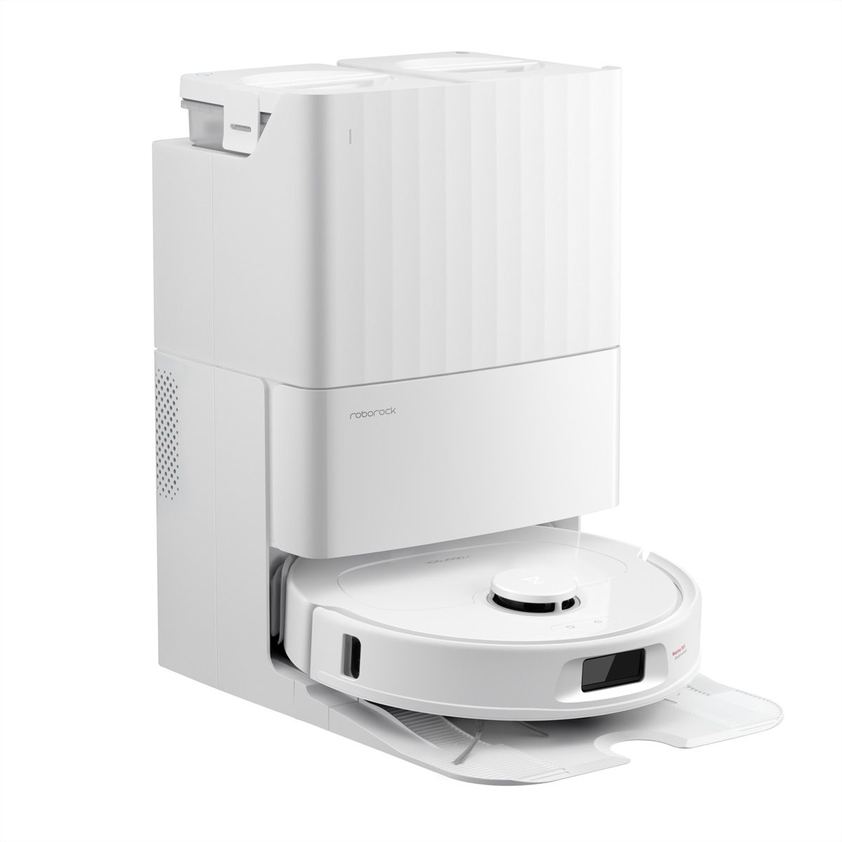 Roborock Aspirateur Qrevo S ProX blanc, Robot aspirateur/balayeur