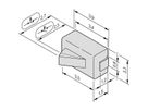 Microrupteur SCHROFF pour modules compacts et complets, normalement fermé, 10 pièces