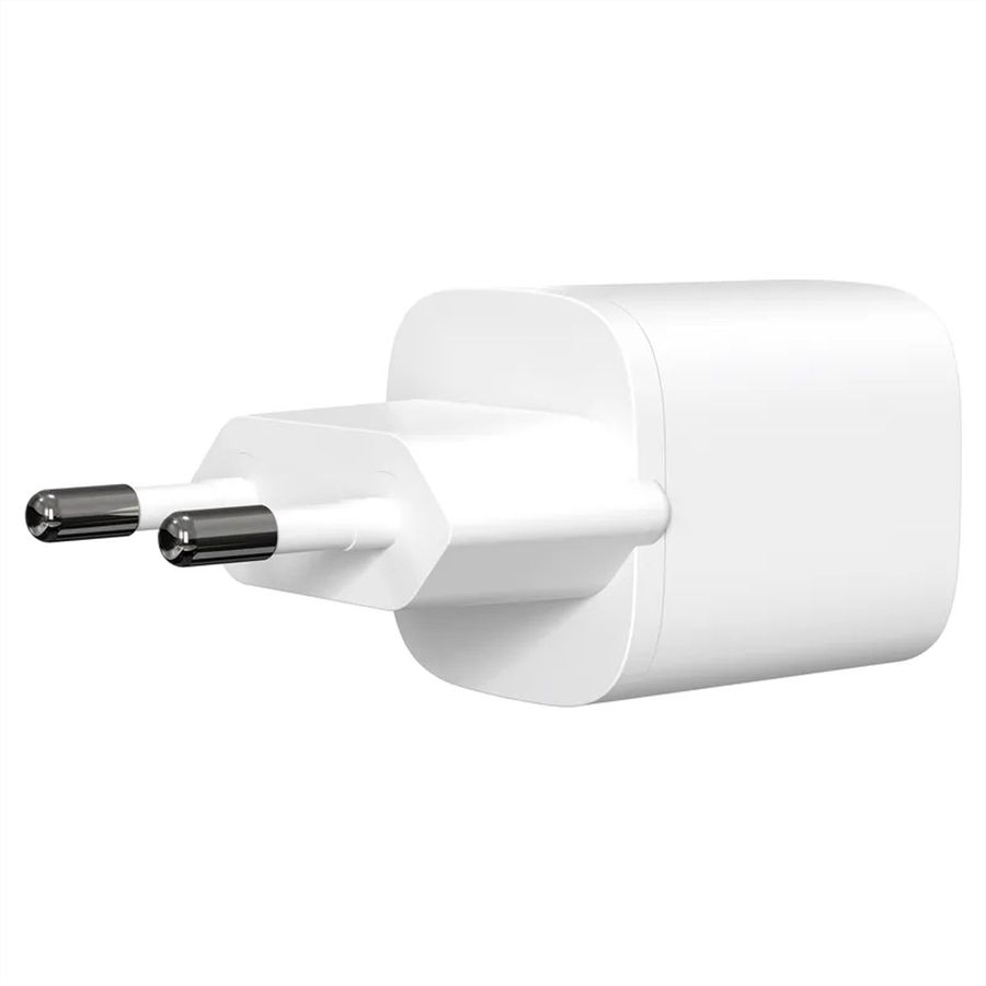 Steffen Adaptateur de charge GaN 33W, 1xUSB-A + 1xUSB-C max. 3,6A blanc