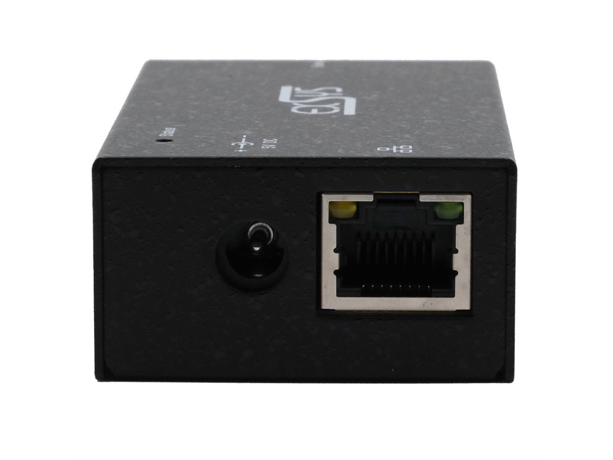 EXSYS EX-6111-2PoE 1 Ethernet PoE zu 1 x Seriell RS-232 inkl Netzteil