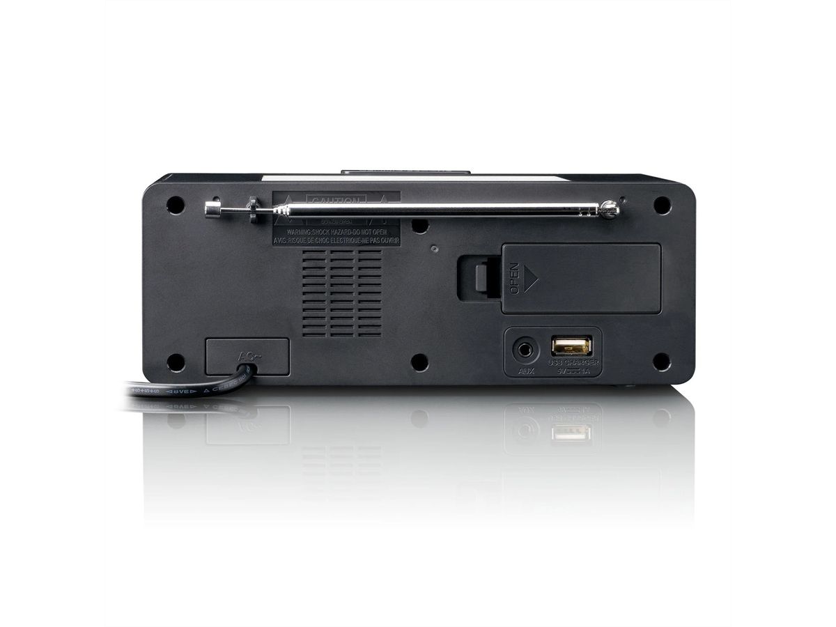 Lenco Radio Wecker CR-540BK