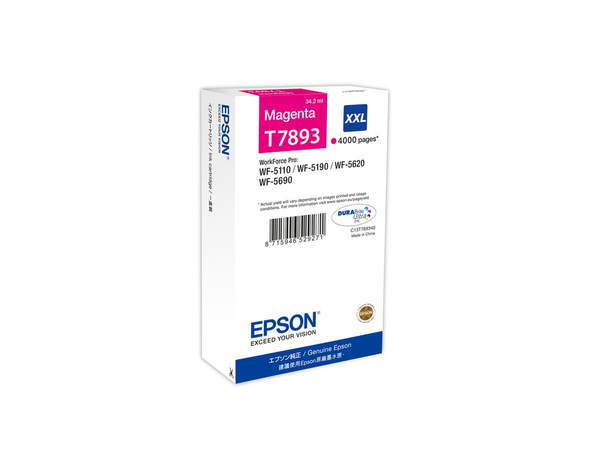 Epson Tintenpatrone XXL Magenta 4k