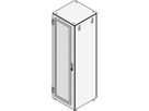 SCHROFF Stahltür, geschlossen, mit Montagerahmen - TUER 1400H 800B IP20 RAL7021