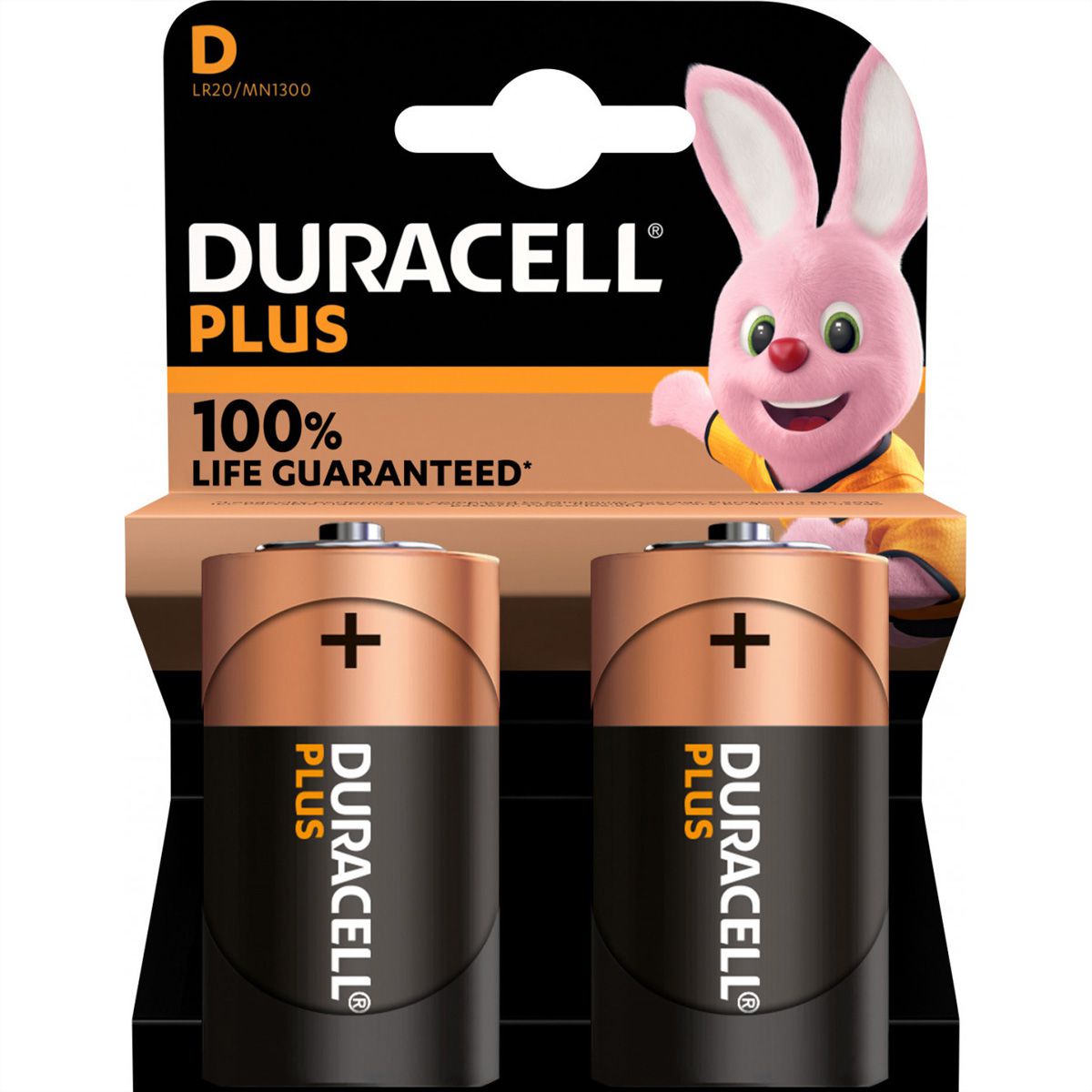 DURACELL Ultra Power, Typ D (LR20), pack de 2