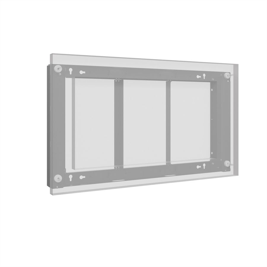 Hagor Outdoor-Wandhalterung WH OH 46, displayspezifisch für Samsung OH 46, schwarz