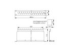 TELEGÄRTNER 19"-Modulträger 1 HE, mit 24 AMJ-SL-Modulen Cat.6A (Class EA), grau