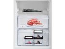 Beko Kühl-Gefrierkombination KG120, 291l, E, silber
