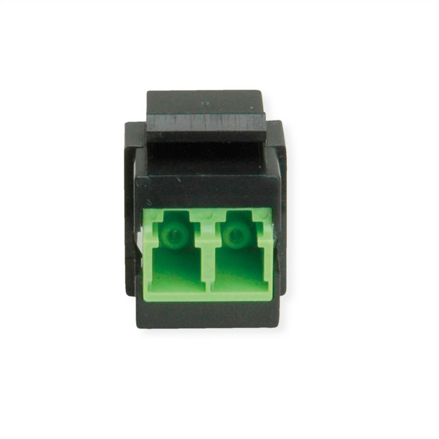 ROLINE Keystone LWL-Adapter LC/LC Duplex, Multimode, OM5