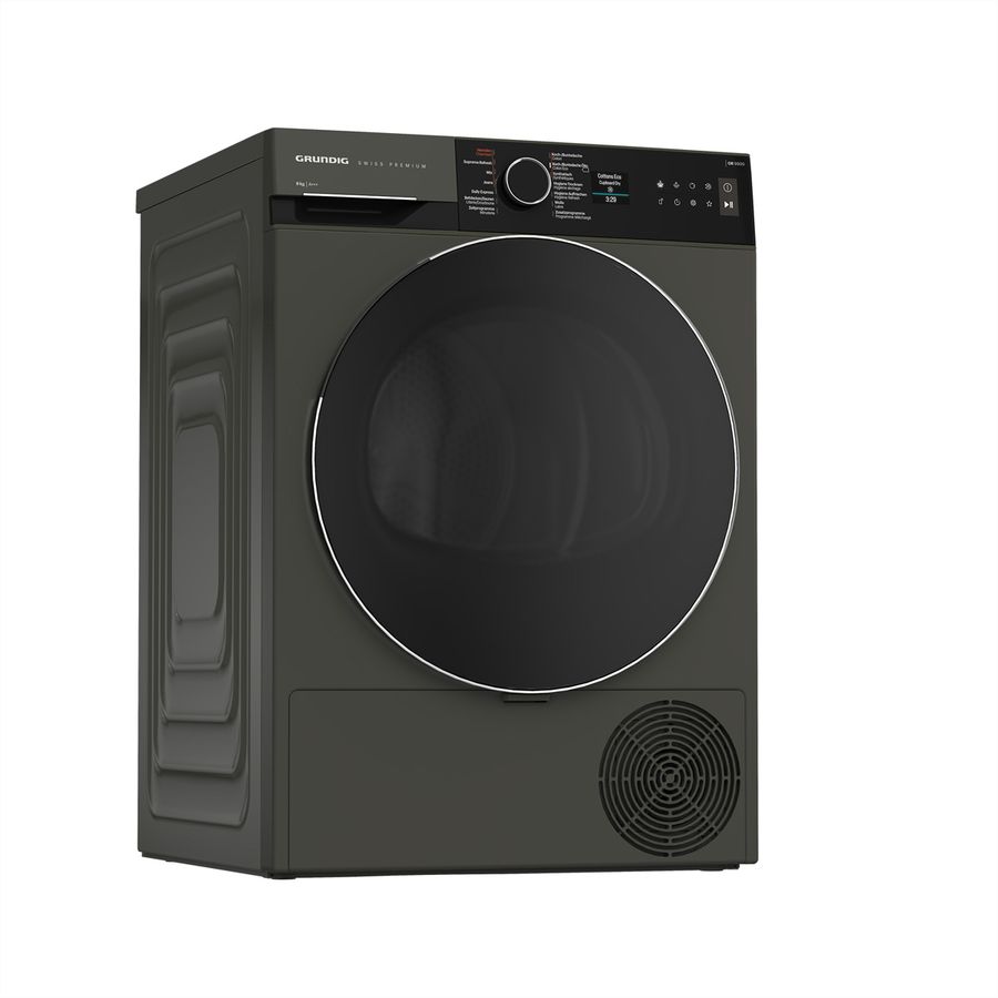 Grundig Wäschetrockner GTR9100, 9kg, A+++, manhattan gray