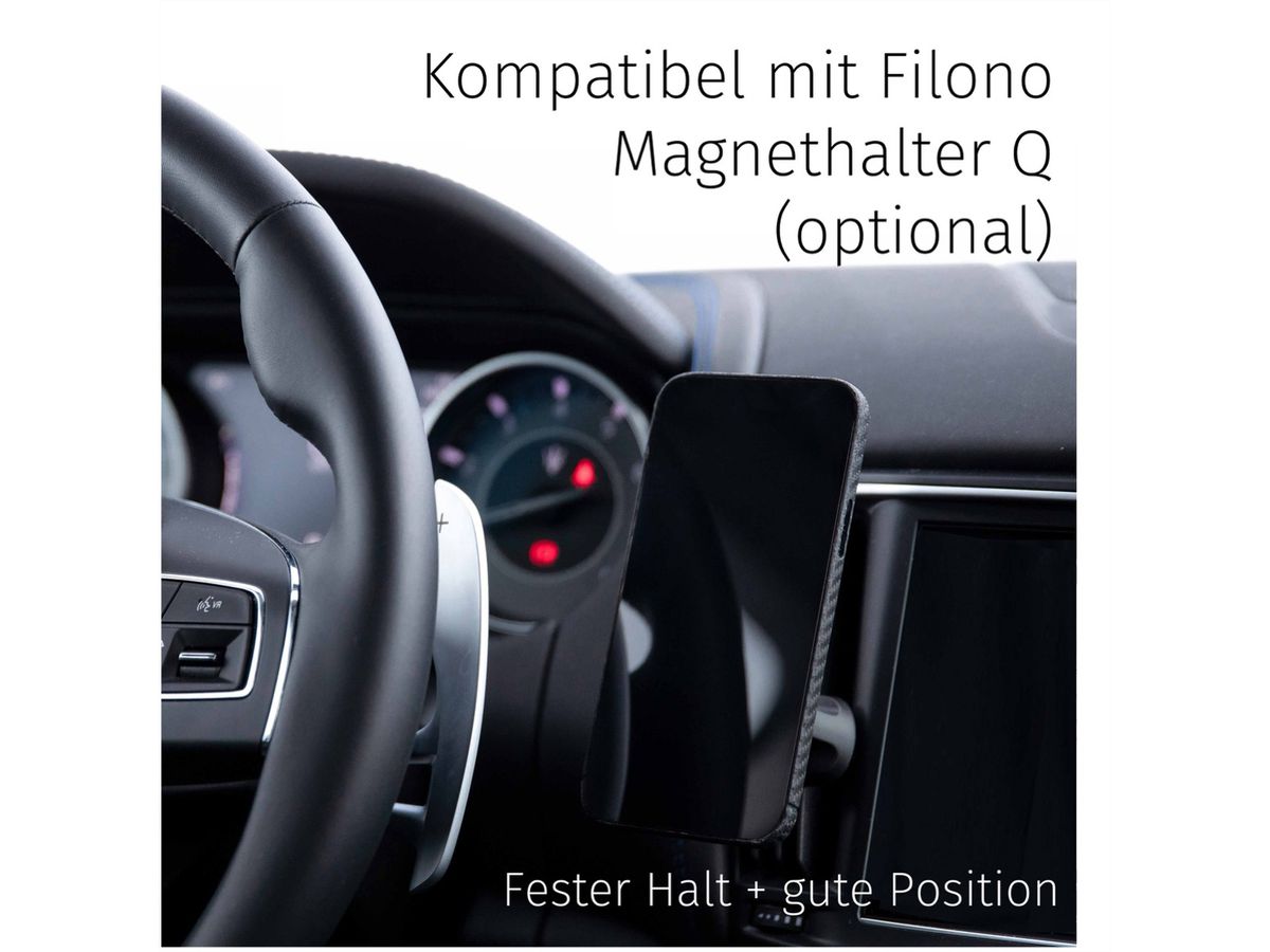 Filono Carbon Case Samsung S26 Ultra, MagSafe kompatibel, Carbon