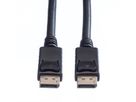 VALUE DisplayPort Kabel, DP ST - ST, LSOH, schwarz, 3 m
