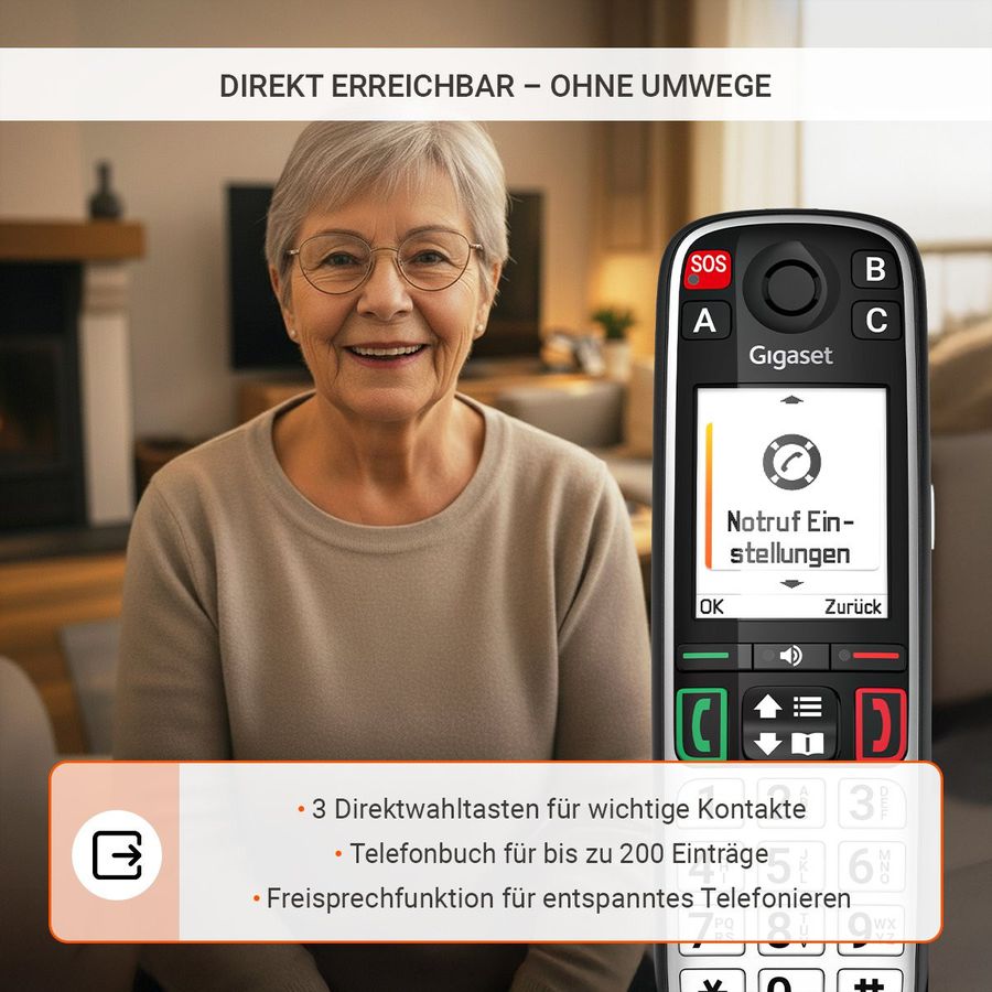 Gigaset Téléphone fixe Easy 500