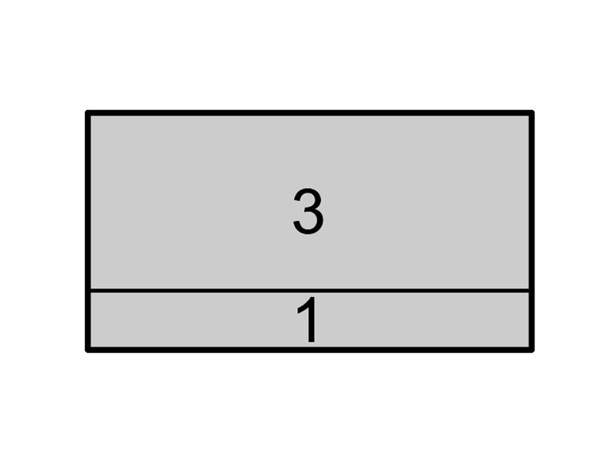 SCHROFF Seitenwände Typ F - SEITENWAND F 4HE 355T