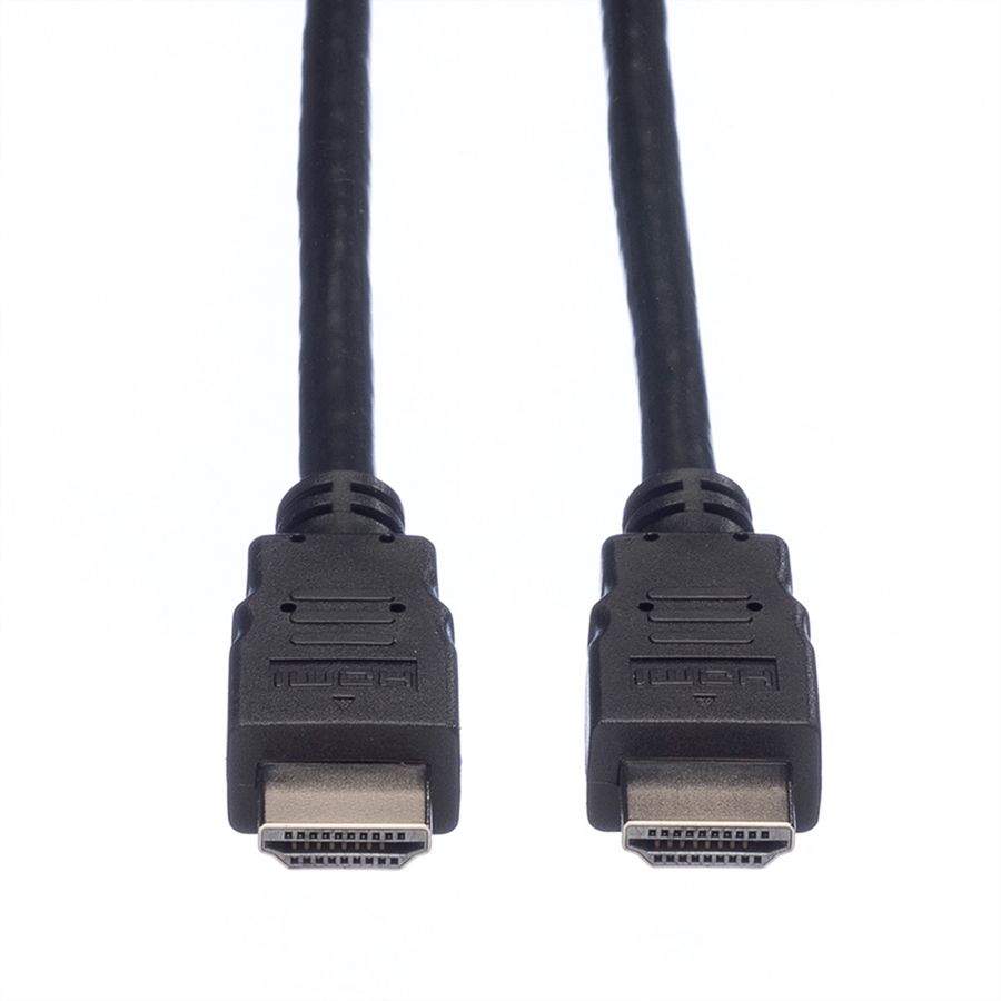 VALUE Câble de raccordement pour écran HDMI High Speed M-M, noir, 5 m