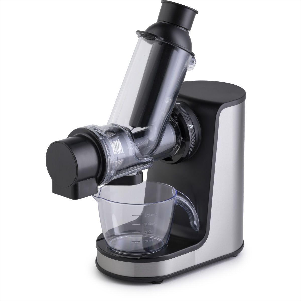 Gorenje Slow Juicer JC200BE, 200 W, noir/argent