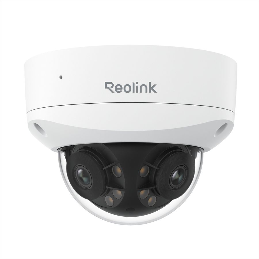 Reolink Duo Outdoor Vandal-Dome-Kamera 16 MP, 180°, IR-LED 30m, IK10, PoE