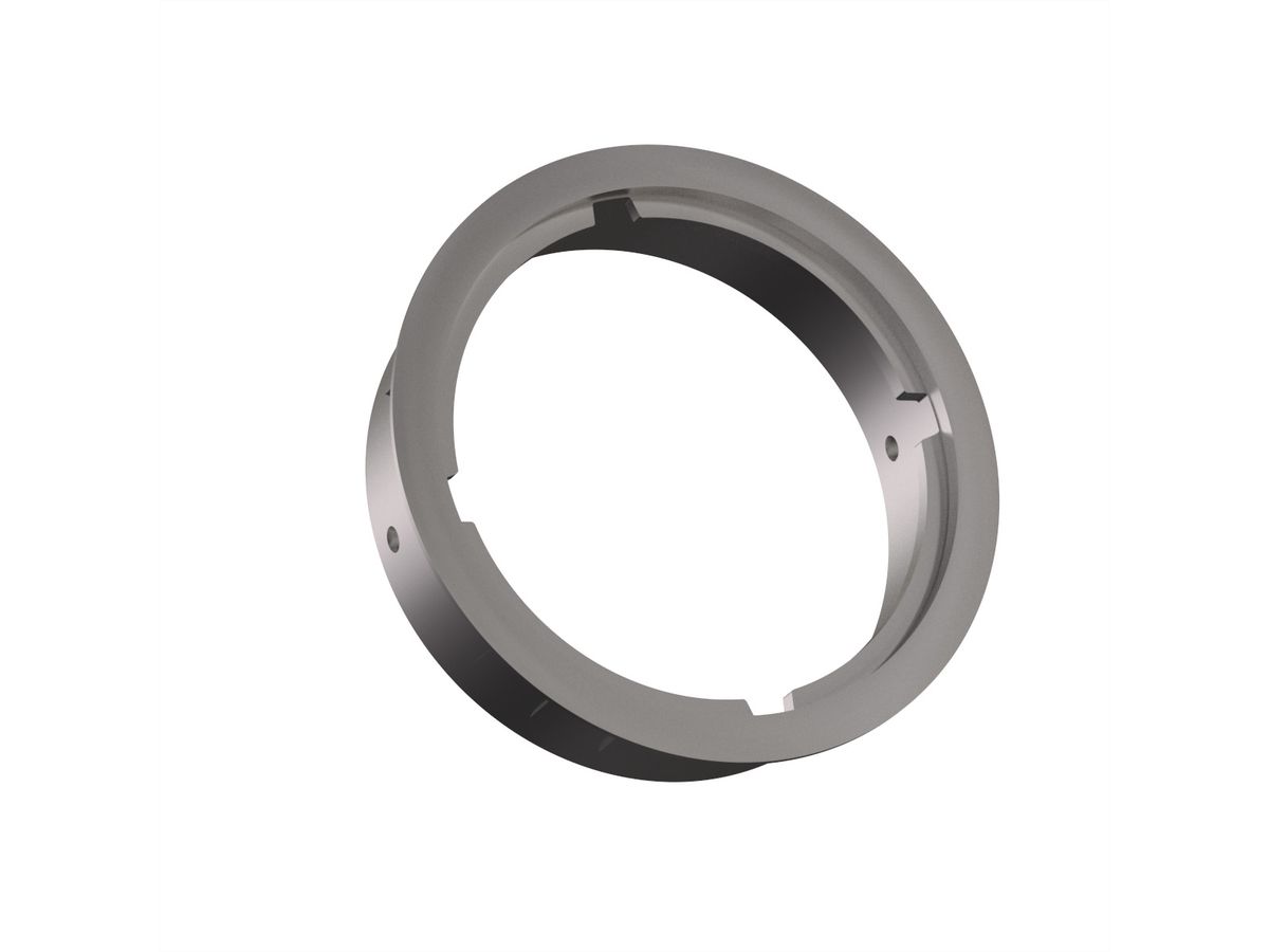 BACHMANN LOOP ROUND Passe-câbles, rond, argent