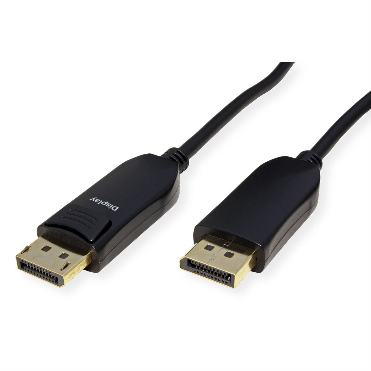 ROLINE Câble DisplayPort v2.1 (AOC), M/M, 15 m