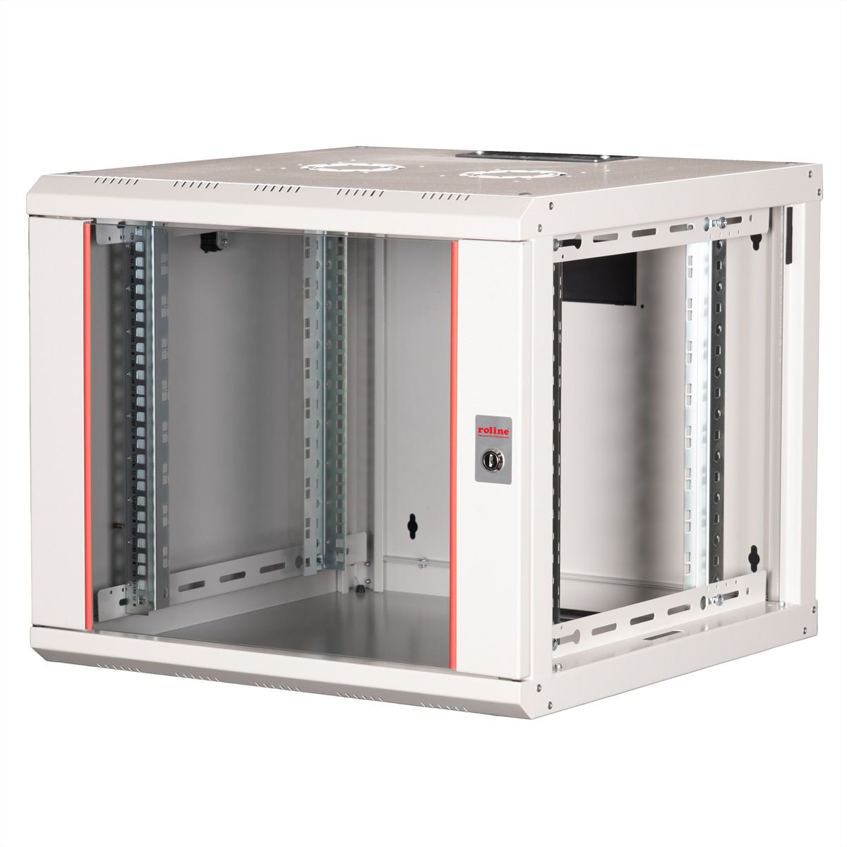 ROLINE 19-Zoll Wandgehäuse Pro 9 HE, 600x600 BxT grau