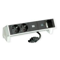 BACHMANN DESK2 2x contact de protection USB C