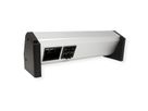 BACHMANN DESK 3x contact de protection, 2x CAT6