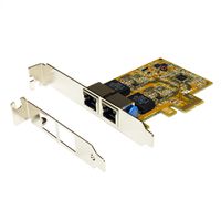 EXSYS EX-6072-3 Carte PCIe 2x Gigabit Ethernet