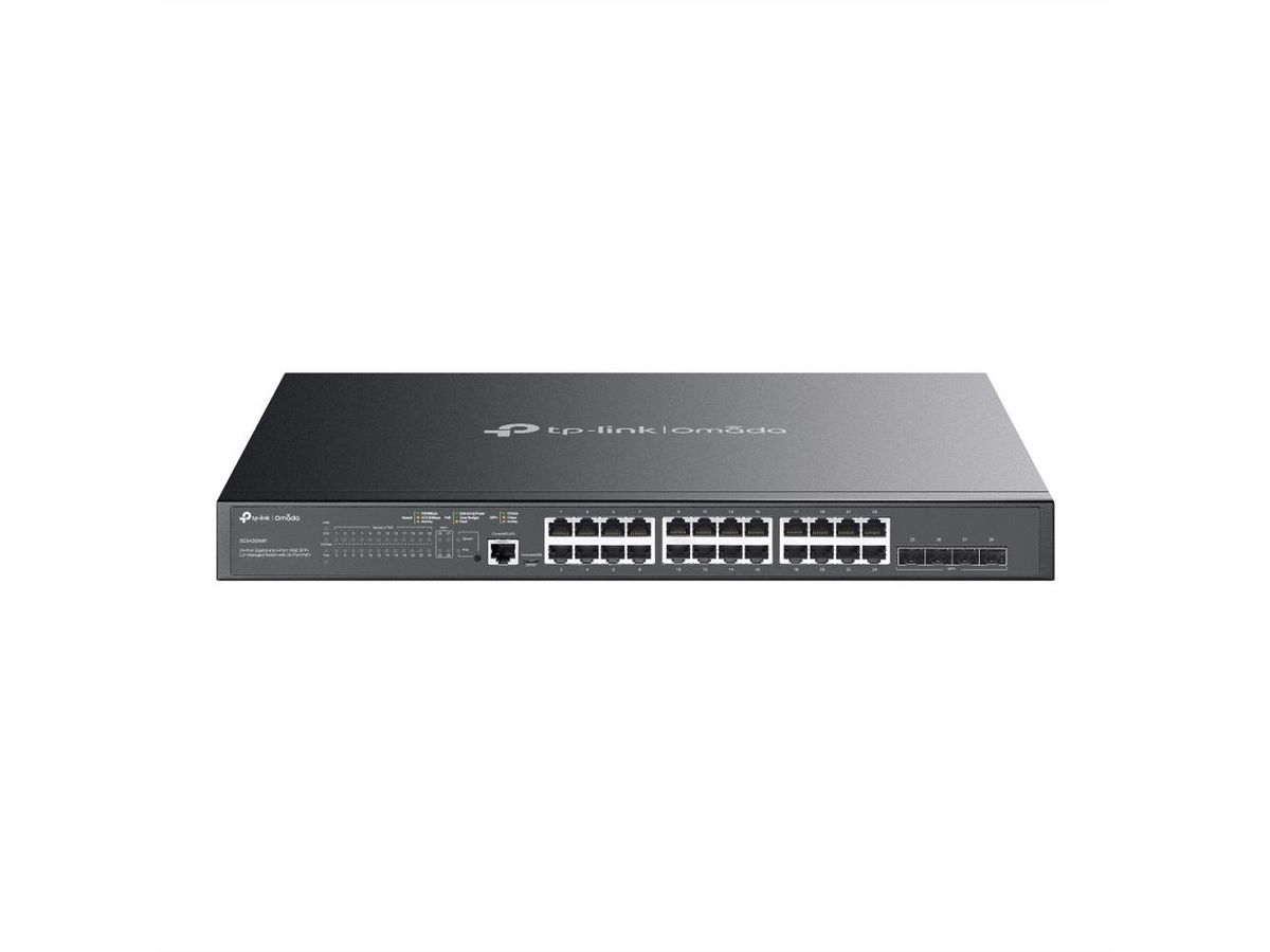 TP-Link SG3428XMP PoE Switch , 24x Gigabit PoE+ Ports, 4x SFP+ Slots