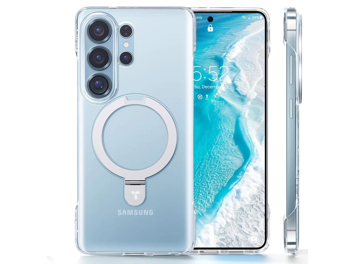 Torras Ostand Slim Schutzhülle Galaxy, S26 Ultra, transparent